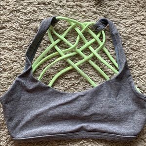 Free to be wild Lululemon bra